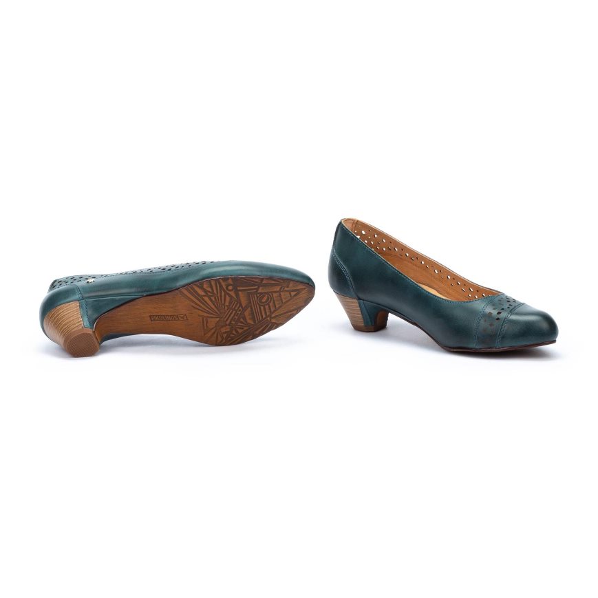 Women's Pikolinos ELBA Pumps Turquoise | NZ W1Q58A2